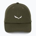 Baseball cap Salewa Eagle Logo dark olive 2