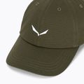 Baseball cap Salewa Eagle Logo dark olive 3