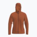 Men's trekking sweatshirt Salewa Puez Rocca Polarlite Hood Bombay Brown