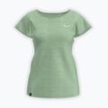 Women's trekking shirt Salewa Puez Melange Dry pastel green melange