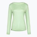 Women's trekking longsleeve Salewa Puez Melange Dry pastel green melange