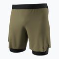 Men's running shorts DYNAFIT Alpine Pro 2IN1 military green 8