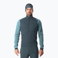 Men's ski touring fleece DYNAFIT Blacklight Thermal 1/2 Zip smoke blue/0720