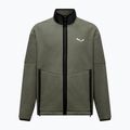 Men's fleece sweatshirt Salewa Fanes Full Zip faded green