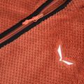 Women's trekking sweatshirt Salewa Puez Warm Full Zip etruscan red 3