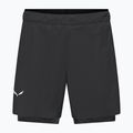 Men's trekking shorts Salewa Pedroc DST 2IN1 black out