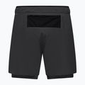 Men's trekking shorts Salewa Pedroc DST 2IN1 black out 2