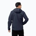 Jack Wolfskin men's softshell jacket Northern Point navy blue 1304001_1033 2