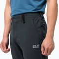 Jack Wolfskin men's Activate Light softshell trousers dark grey 1503772_6350 3