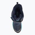 Kappa Vipos Tex T navy/turquoise children's snow boots 5
