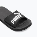PUMA Purecat black/white slides 7