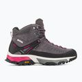 Women's trekking boots Meindl Top Trail Lady Mid GTX grey/magenta 2