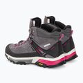 Women's trekking boots Meindl Top Trail Lady Mid GTX grey/magenta 3