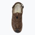 Meindl Bari men's trekking sandals - Comfort fit brown/maze 5