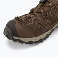 Meindl Bari men's trekking sandals - Comfort fit brown/maze 7