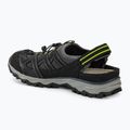 Meindl Bari men's trekking sandals - Comfort fit anthracite/lemon 3