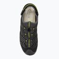 Meindl Bari men's trekking sandals - Comfort fit anthracite/lemon 5