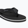 Men's GANT Brodale flip flops black 7