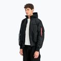 Men's Alpha Industries MA-1 D-Tec Sleeve Embroidery Bomber black/reflective jacket