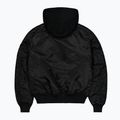 Men's Alpha Industries MA-1 D-Tec Sleeve Embroidery Bomber black/reflective jacket 8