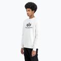 Men's Alpha Industries Basic white sweatshirt 4