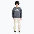 Men's Alpha Industries Basic greyblack sweatshirt 2