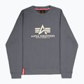Men's Alpha Industries Basic greyblack sweatshirt 5