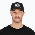 Men's Alpha Industries Basic Trucker baseball cap black 6