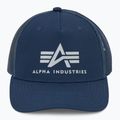 Men's Alpha Industries Basic Trucker baseball cap rep.blue 2