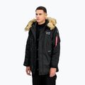 Alpha Industries men's jacket N3B Airborne Hooded black