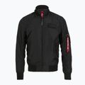Alpha Industries men's jacket MA-1 TT Two Tone Hood black/black 10