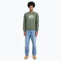 Alpha Industries men's Basic dark olive sweatshirt 2