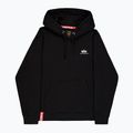 Men's Alpha Industries Basic Small Logo Hoodie black 7