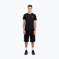 Men's Alpha Industries Basic Small Logo T-shirt black/neon orange 2