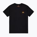 Men's Alpha Industries Basic Small Logo T-shirt black/neon orange 5