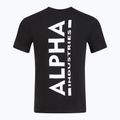 Alpha Industries men's t-shirt Backprint black 2