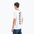 Alpha Industries men's t-shirt Backprint white 5