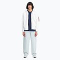 Alpha Industries men's sweatshirt Back Print Zip white 2