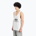 Men's Alpha Industries Basic Tank Body Building T-shirt white 3