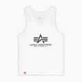 Men's Alpha Industries Basic Tank Body Building T-shirt white 6