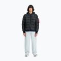 Men's Alpha Industries Hooded Puffer Faux Down jacket black 2