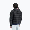 Men's Alpha Industries Hooded Puffer Faux Down jacket black 4