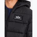 Men's Alpha Industries Hooded Puffer Faux Down jacket black 5