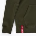 Men's Alpha Industries Basic Zip SL sweatshirt dark olive 3