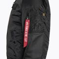 Alpha Industries men's jacket MA-1 ZH Back Print black / rainbow reflective 5