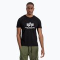 Alpha Industries men's Basic T shirt 2 pcs black/white 2