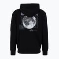 Alpha Industries men's sweatshirt Dark Side black / reflective