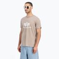 Alpha Industries men's Basic vintage sand t-shirt 4