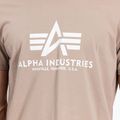 Alpha Industries men's Basic vintage sand t-shirt 6