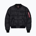 Men's Alpha Industries MA-1 Puffer Bomber jacket black 7